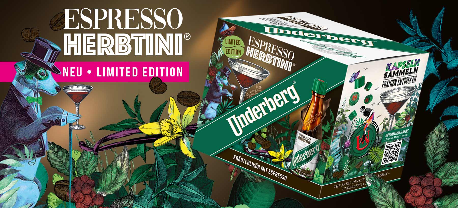 NEU von Underberg: Espresso Herbtini als Limited Edition